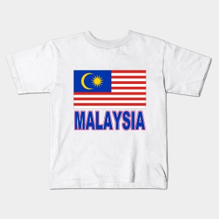 The Pride of Malaysia - Malaysian Flag Design Kids T-Shirt